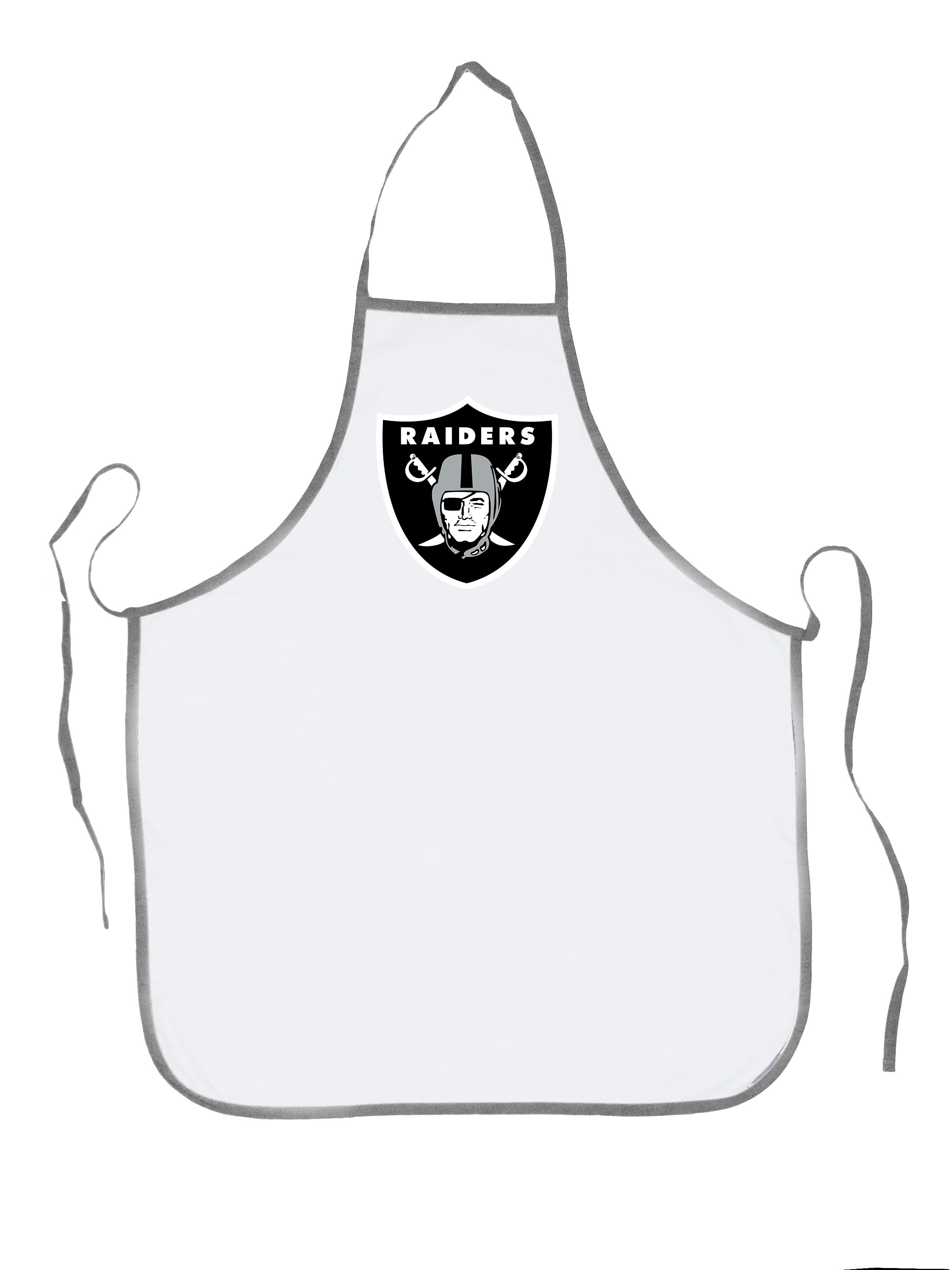 Football Raiders Sports Fan Apron, White/Grey Trim 99606790095 eBay