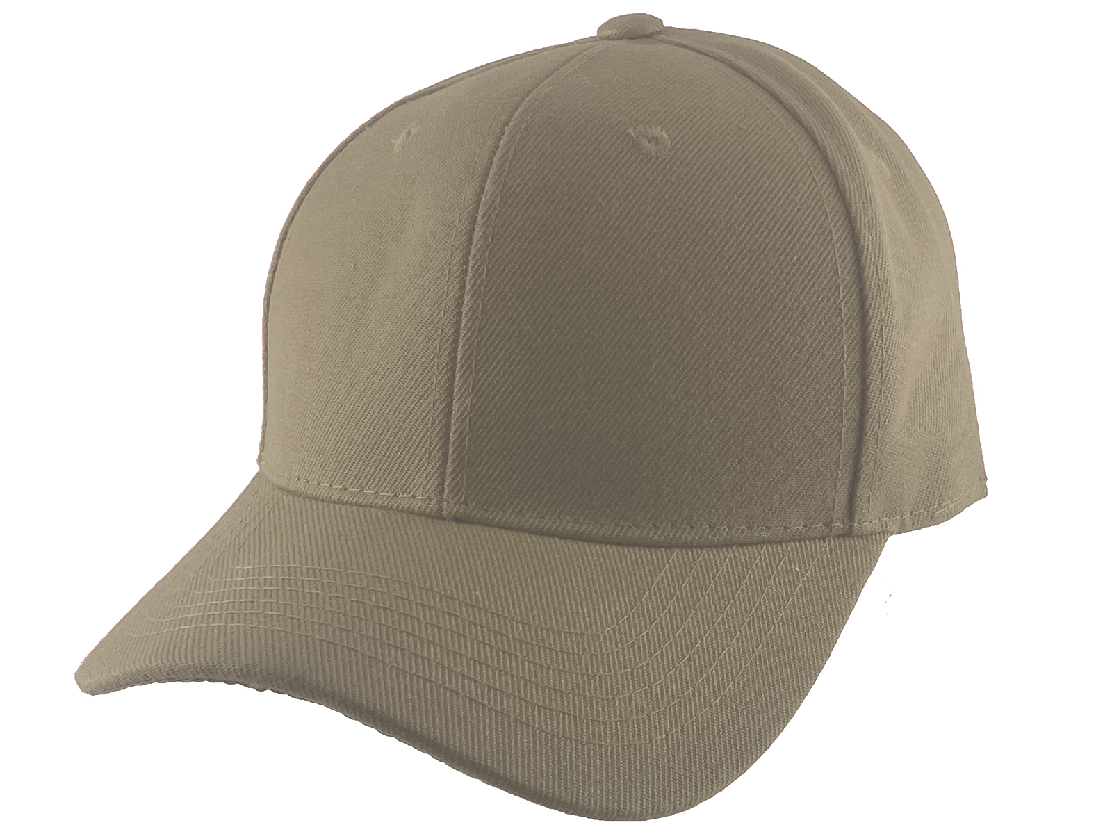 Sombrero de gorra curva ajustado en blanco - Imagen 27 de 51
