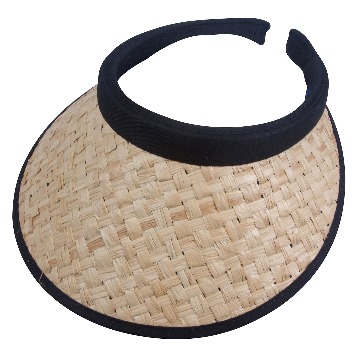 Top Headwear Straw Clip-On Visor - Picture 5 of 7
