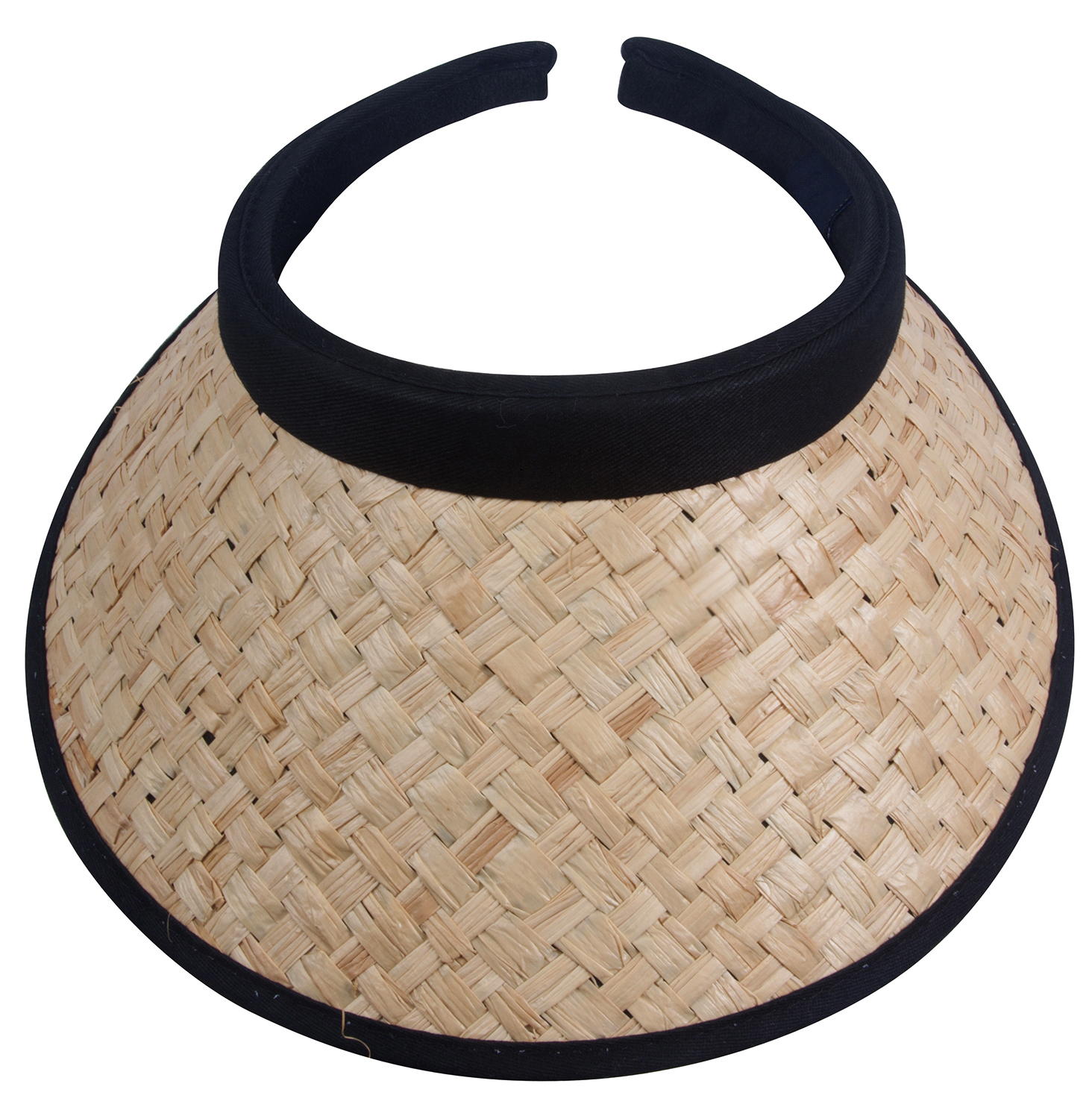 Top Headwear Straw Clip-On Visor - Picture 6 of 7