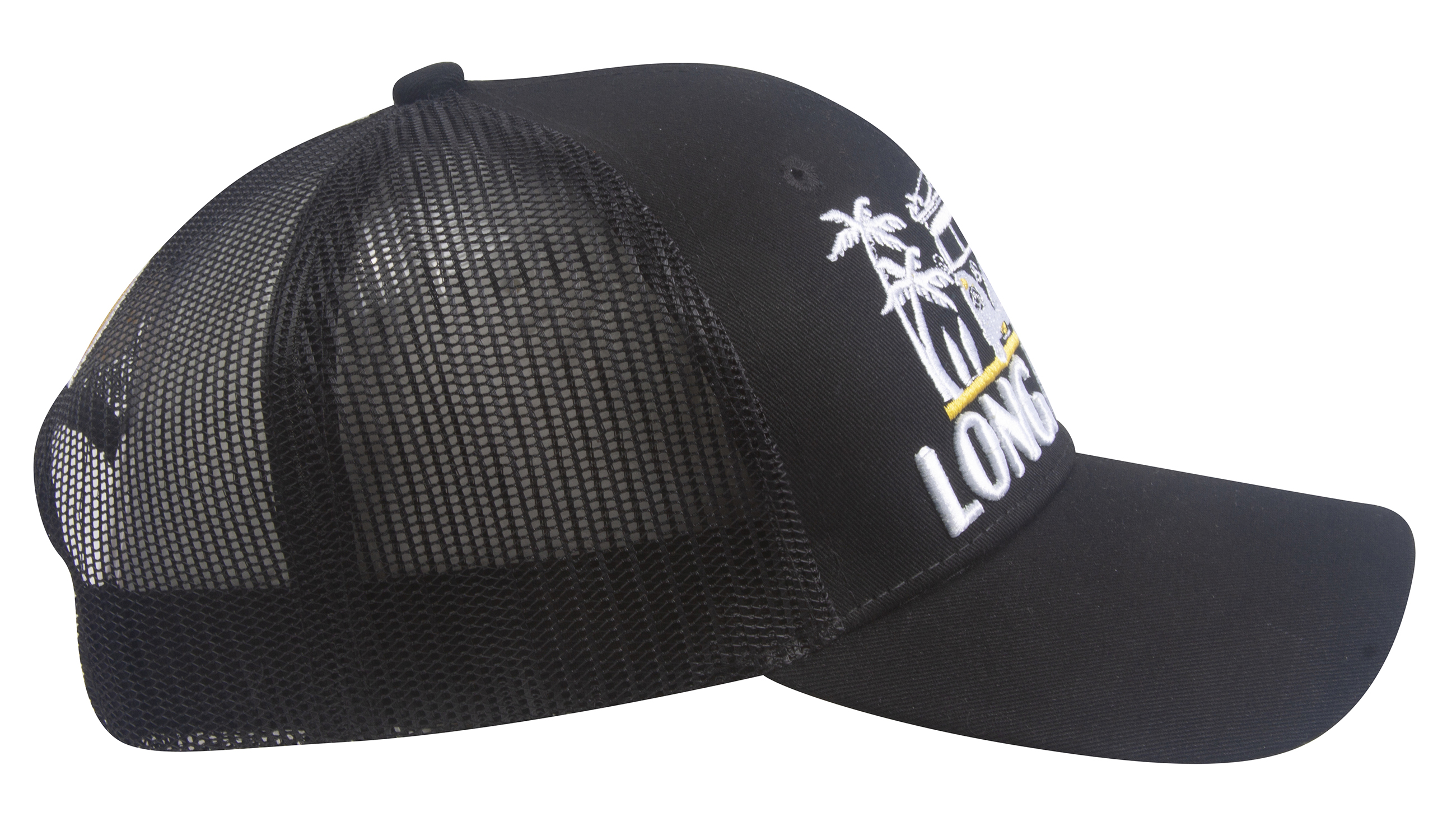 TOP HEADWEAR Summer Van Adjustable Trucker Hat - Mesh Back, Cotton Front, One Size Fits Most